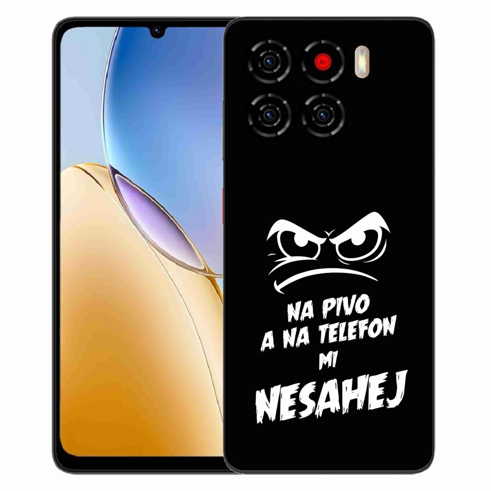 ZTE Blade A56 zselés borítás mmCase - sörmotívum 2 fekete háttér