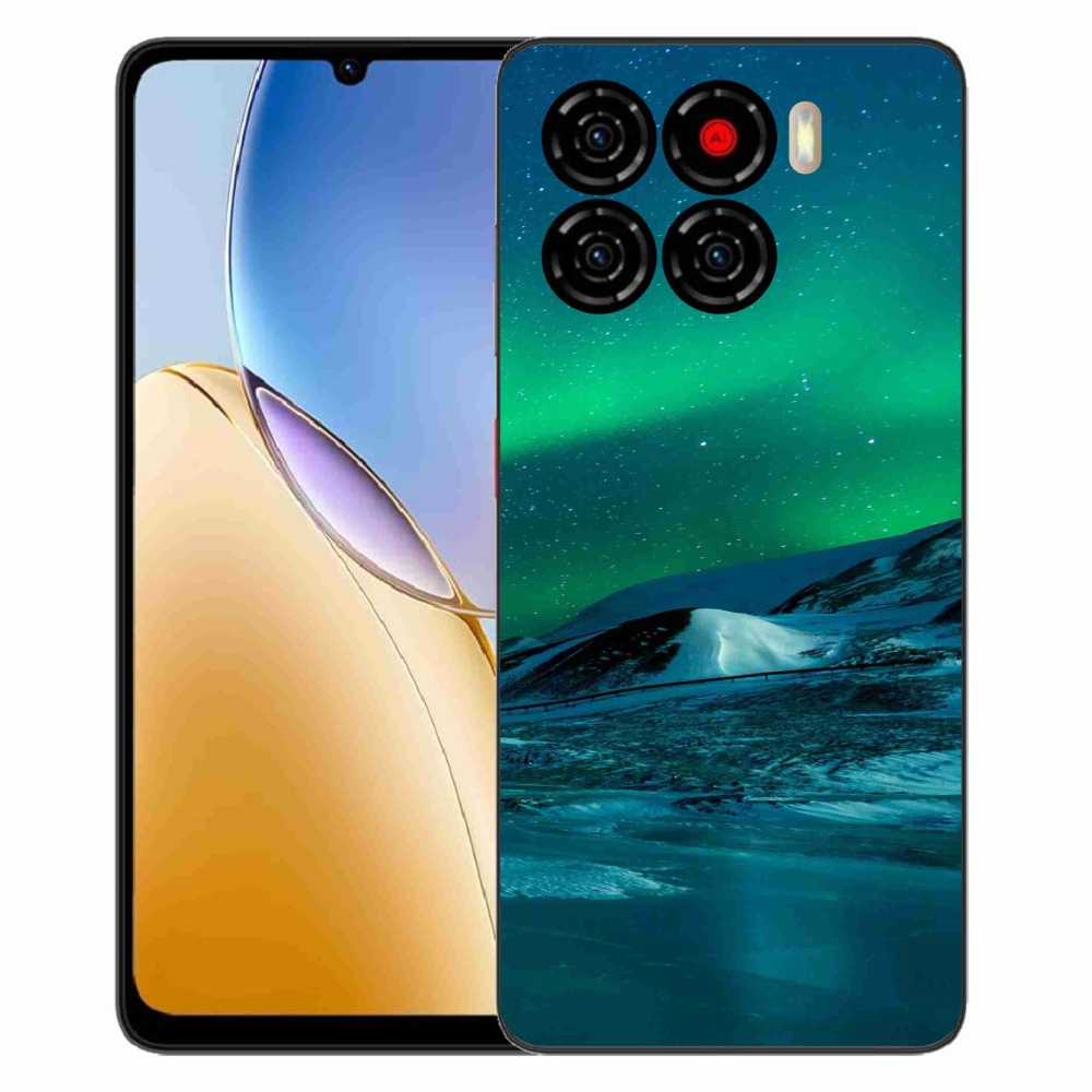 ZTE Blade A56 zselés tok mmCase - aurora borealis