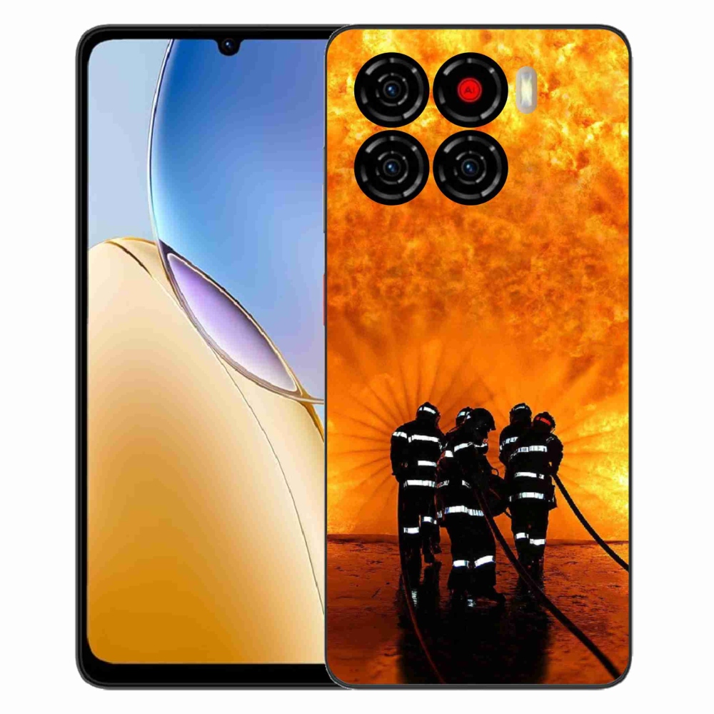 ZTE Blade A56 zselés tok mmCase - tűz
