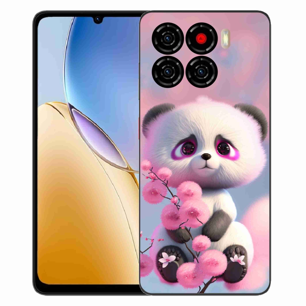 ZTE Blade A56 zselés borító mmCase - aranyos panda 1
