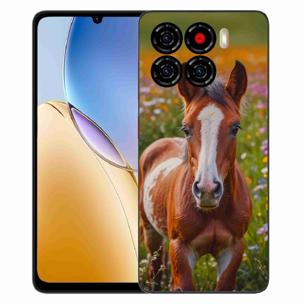 ZTE Blade A56 zselés borítás mmCase - aranyos csikó