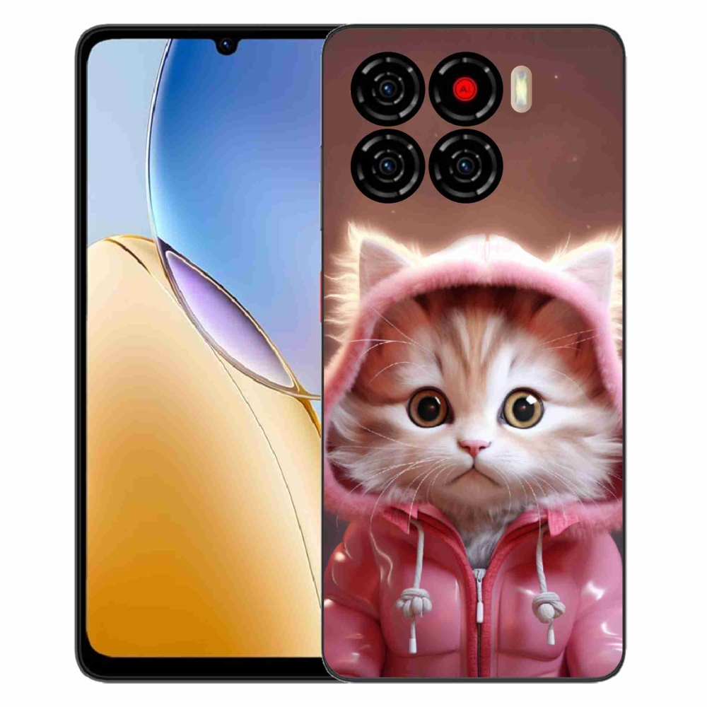 ZTE Blade A56 zselés borító mmCase - aranyos cica 3