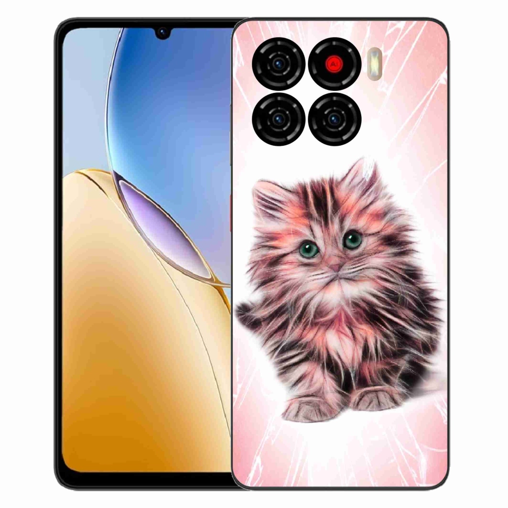 ZTE Blade A56 zselés tok mmCase - aranyos cica