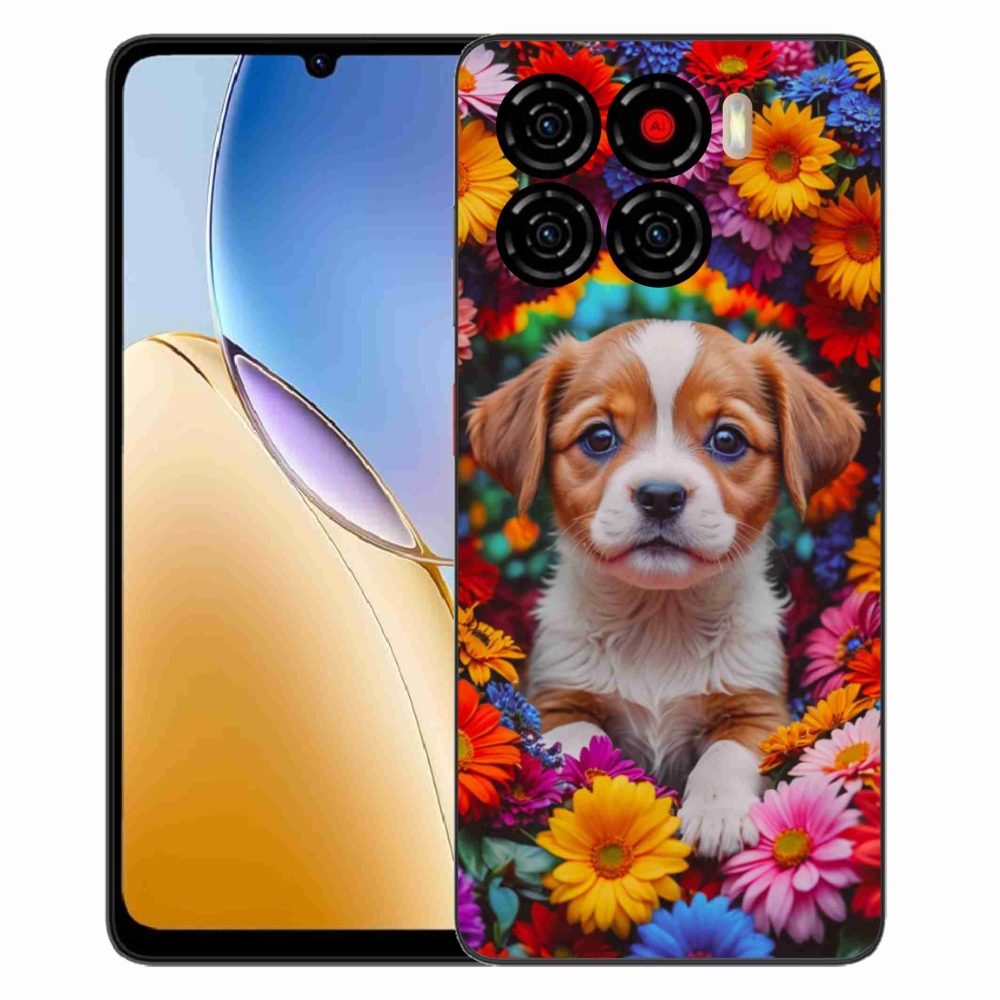 ZTE Blade A56 zselés tok mmCase - aranyos kiskutya