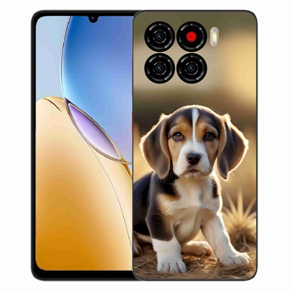 ZTE Blade A56 zselés tok mmCase - aranyos beagle