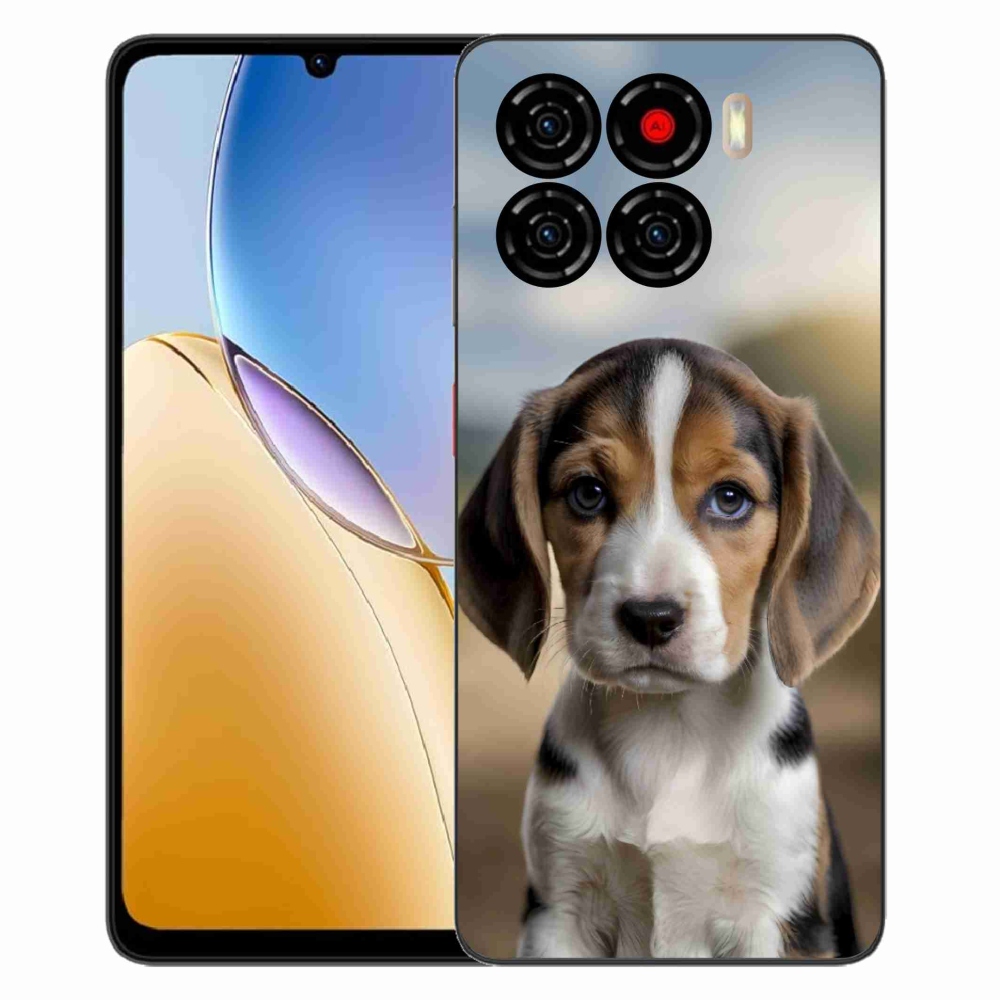 ZTE Blade A56 zselés tok mmCase - aranyos beagle