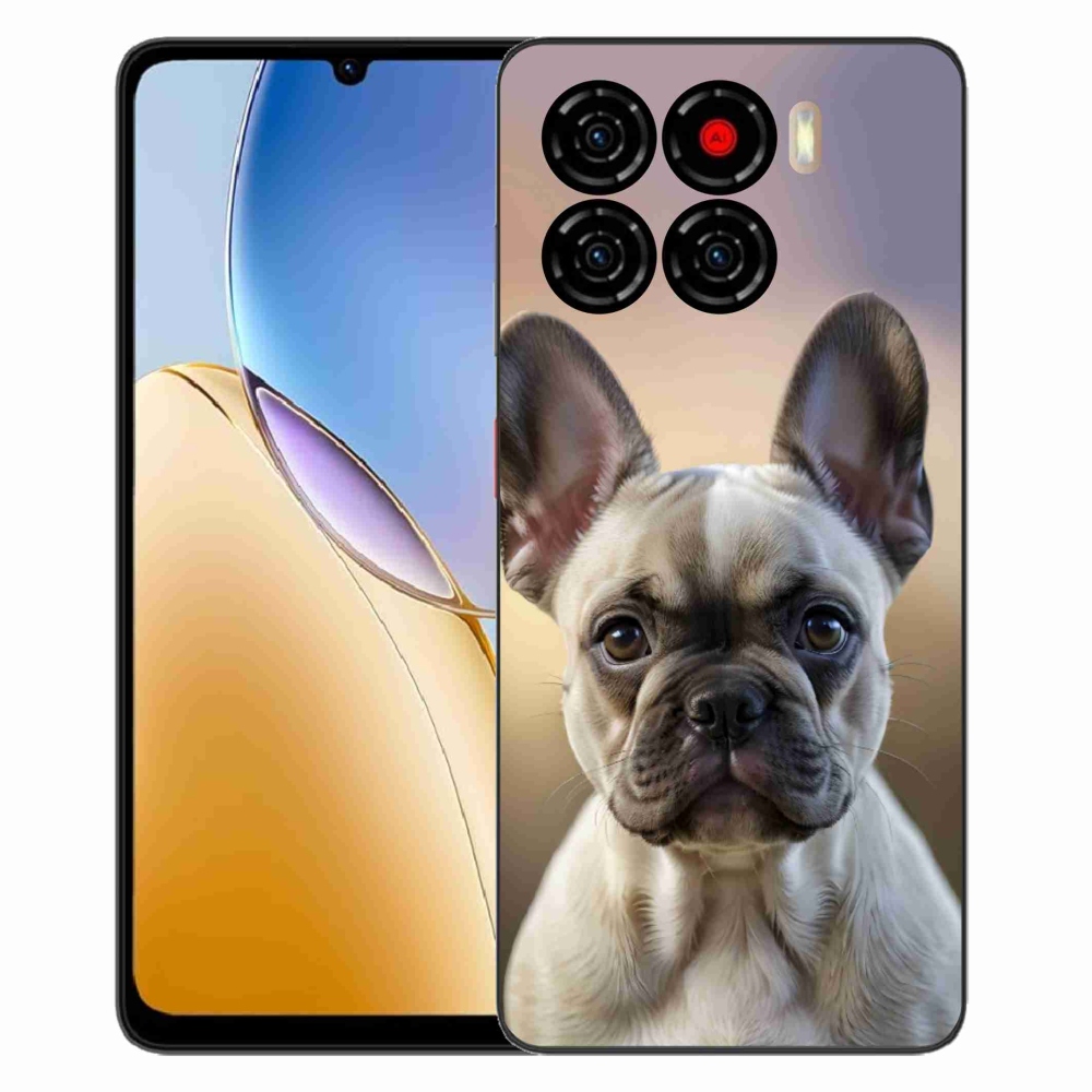 ZTE Blade A56 zselés tok mmCase - aranyos francia bulldog