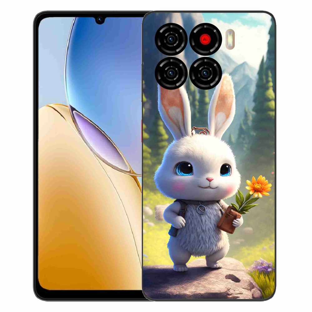 ZTE Blade A56 zselés tok mmCase - aranyos nyuszi