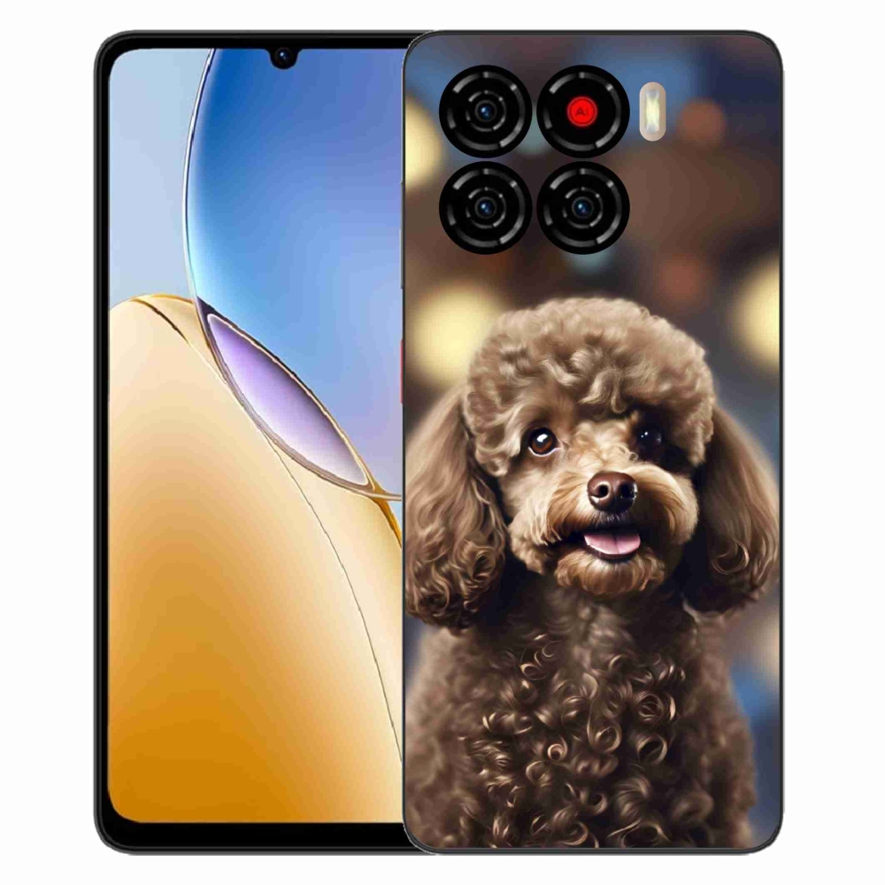 ZTE Blade A56 zselés tok mmCase - aranyos uszkár