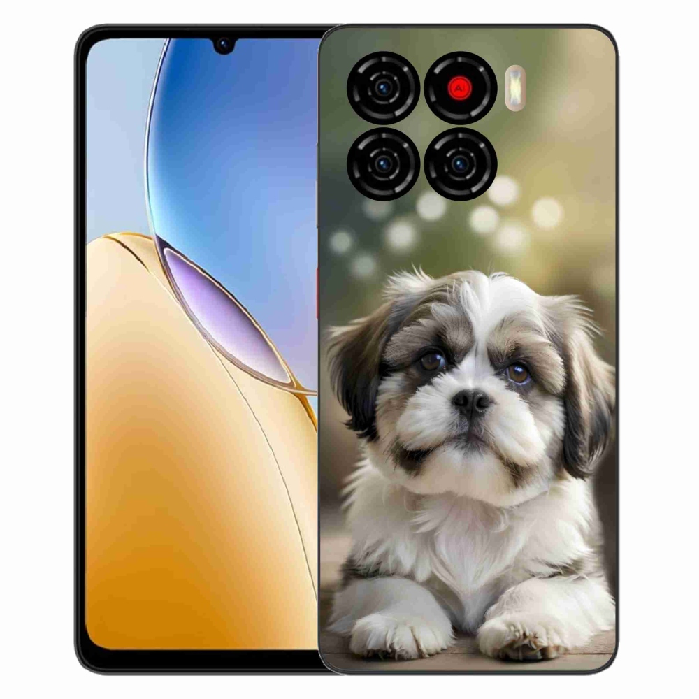 ZTE Blade A56 zselés tok mmCase - aranyos shih-tzu