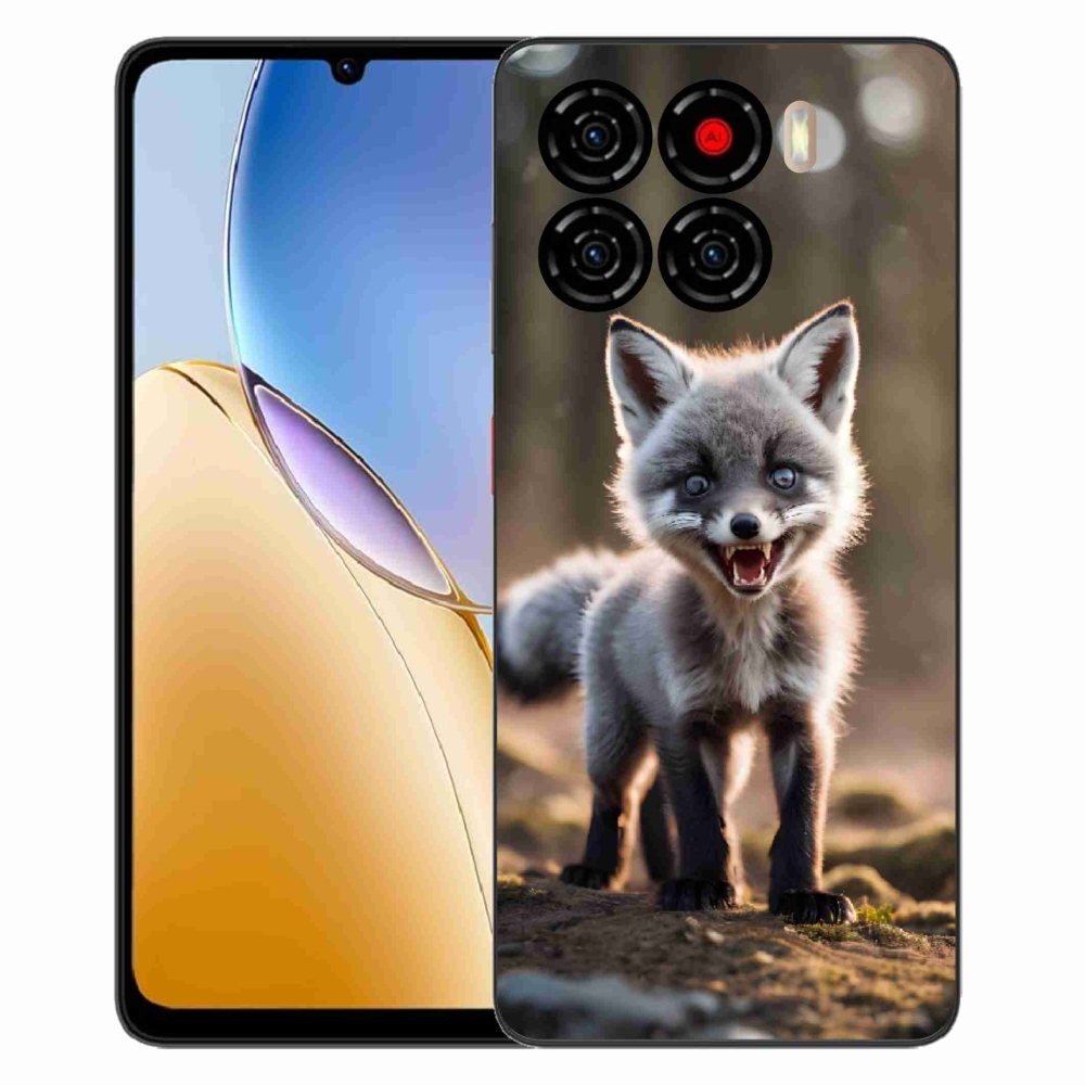 ZTE Blade A56 zselés tok mmCase - angry fox