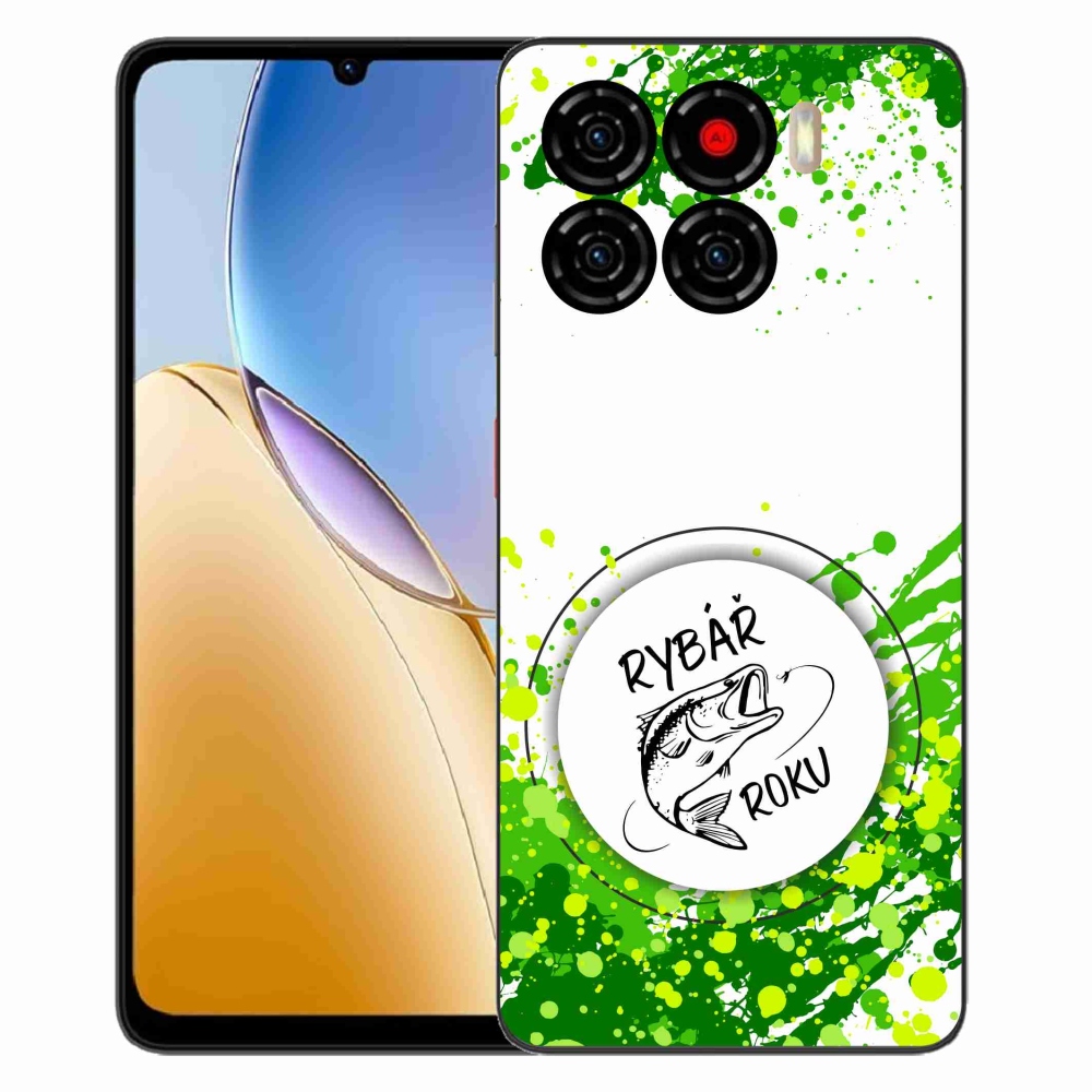ZTE Blade A56 zselés borító mmCase - az év halászának fehér háttere