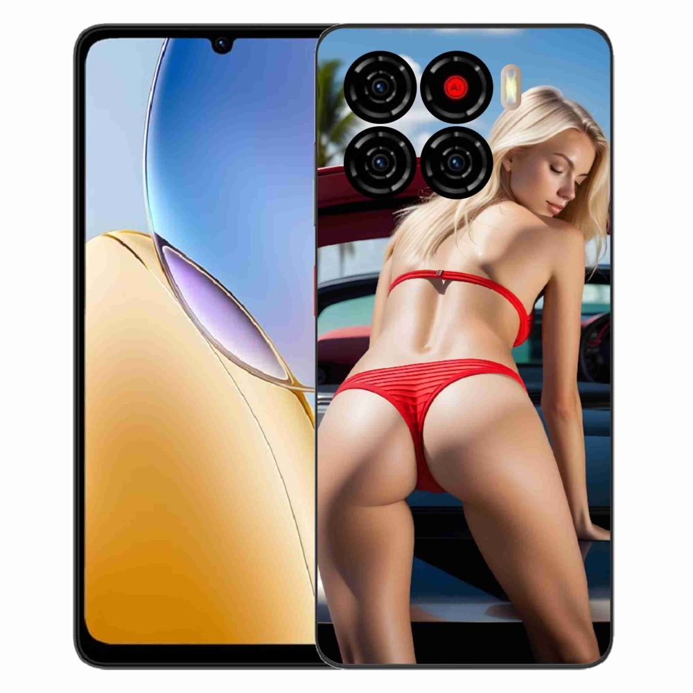 ZTE Blade A56 zselés borító mmCase - szexi nő 2