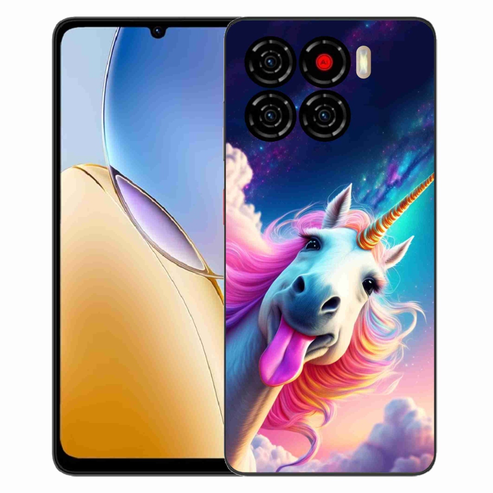 ZTE Blade A56 zselés borító mmCase - őrült egyszarvú
