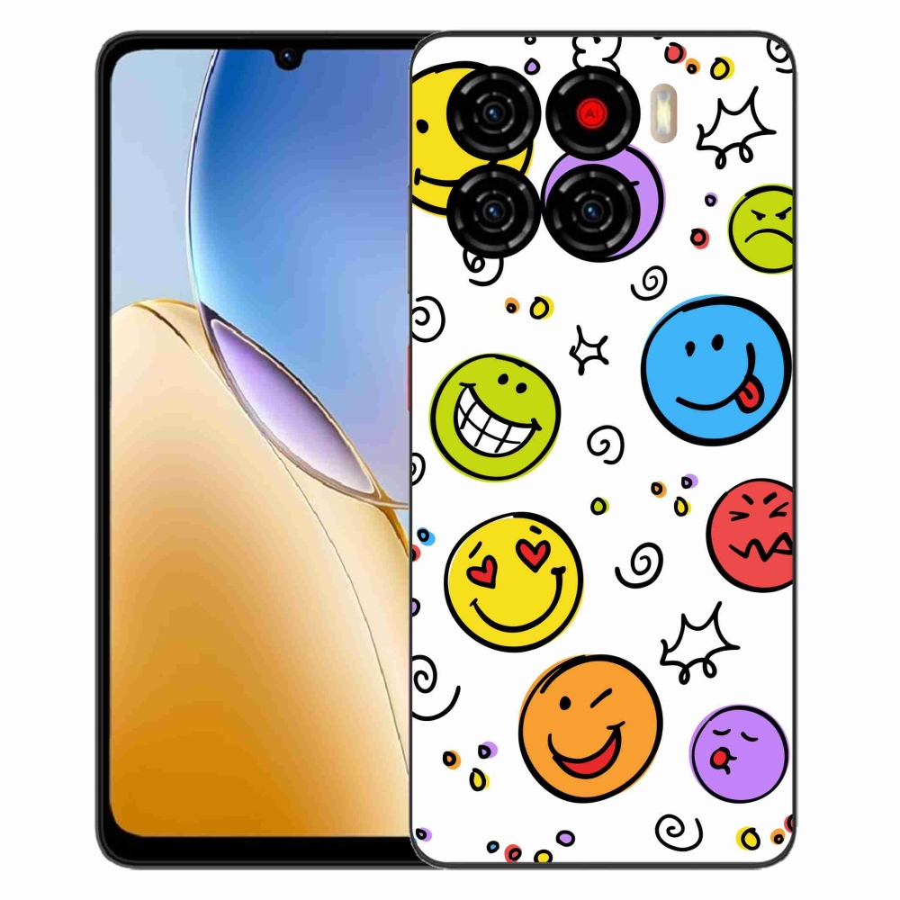 ZTE Blade A56 zselés borítás mmCase - smiley-k