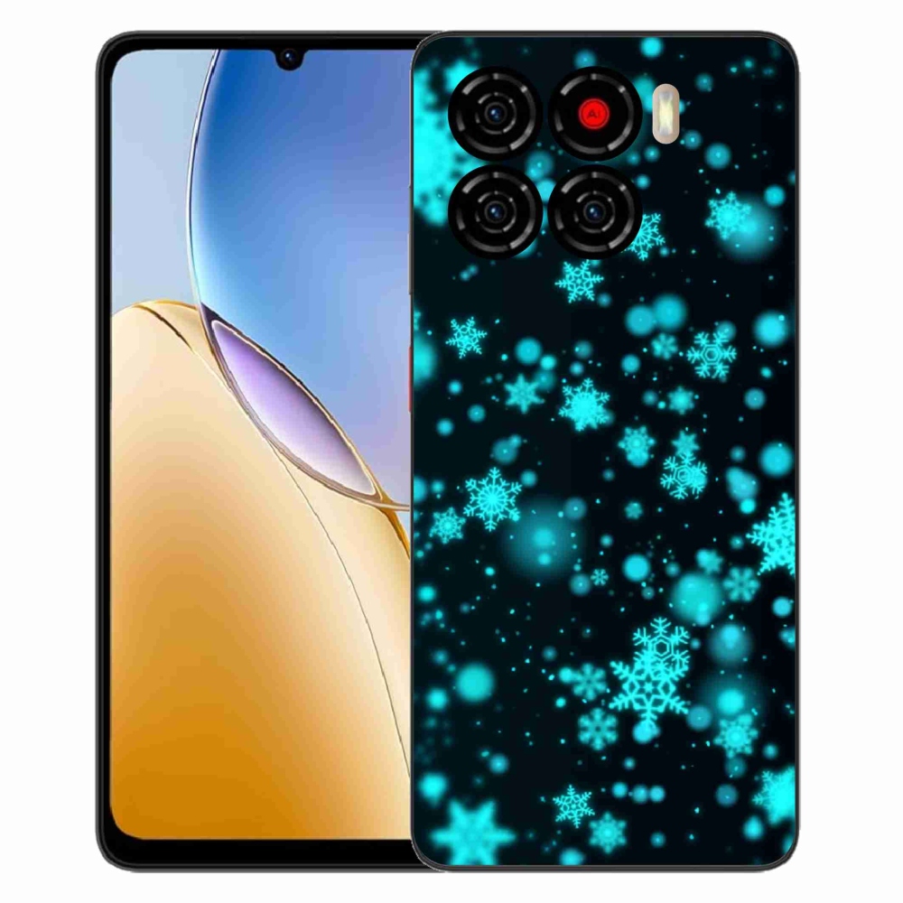 ZTE Blade A56 zselés tok mmCase - hópelyhek 1