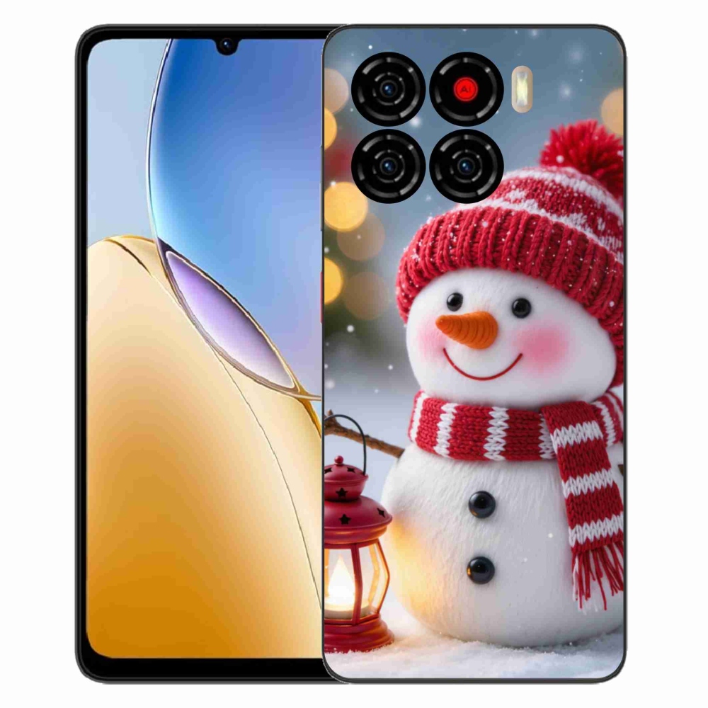 ZTE Blade A56 zselés tok mmCase - hóember 2