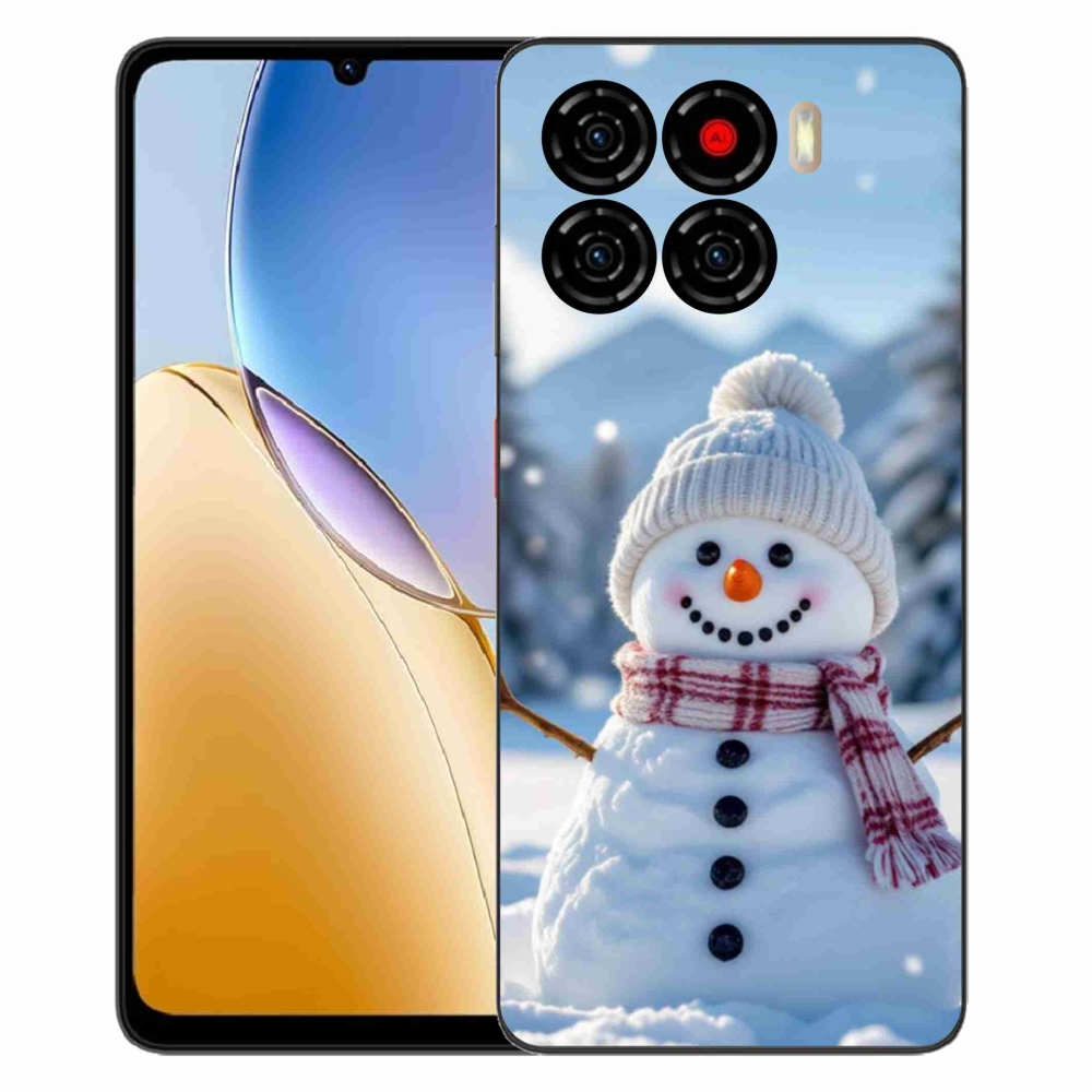ZTE Blade A56 zselés tok mmCase - hóember 3