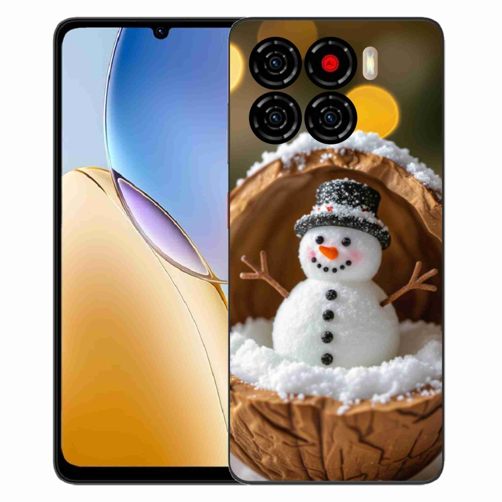 ZTE Blade A56 zselés tok mmCase - hóember 4