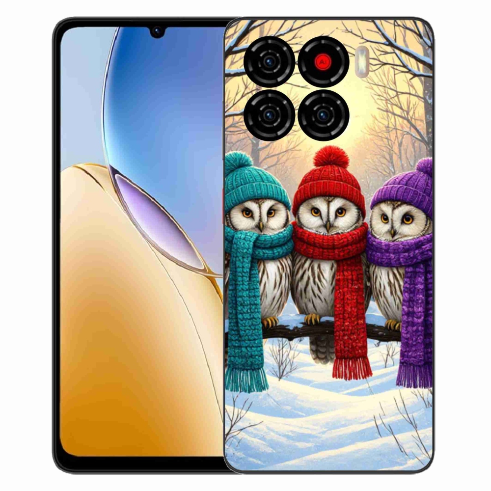 ZTE Blade A56 zselés tok mmCase - bagoly barátok