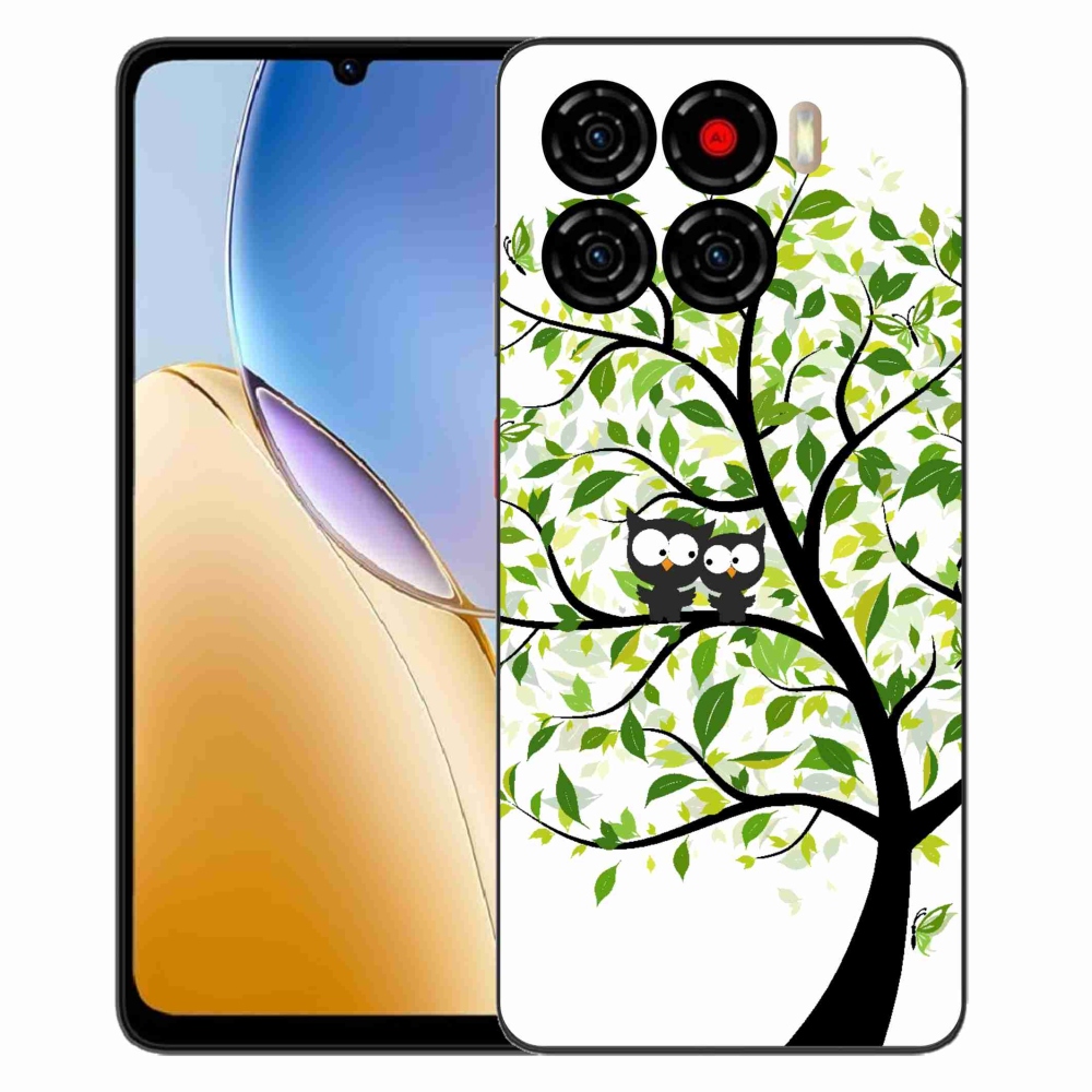 ZTE Blade A56 zselés tok mmCase - baglyok a fán