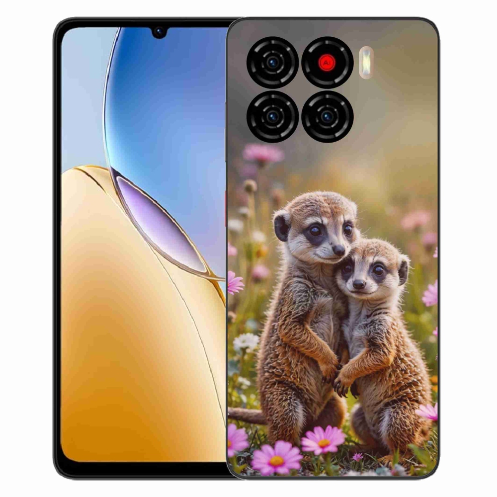 ZTE Blade A56 zselés tok mmCase - szurikátás duóhoz