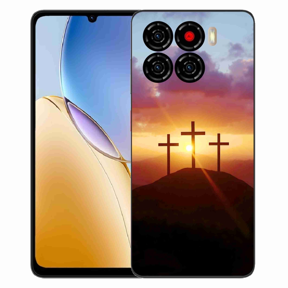ZTE Blade A56 zselés borítás mmCase - három kereszt