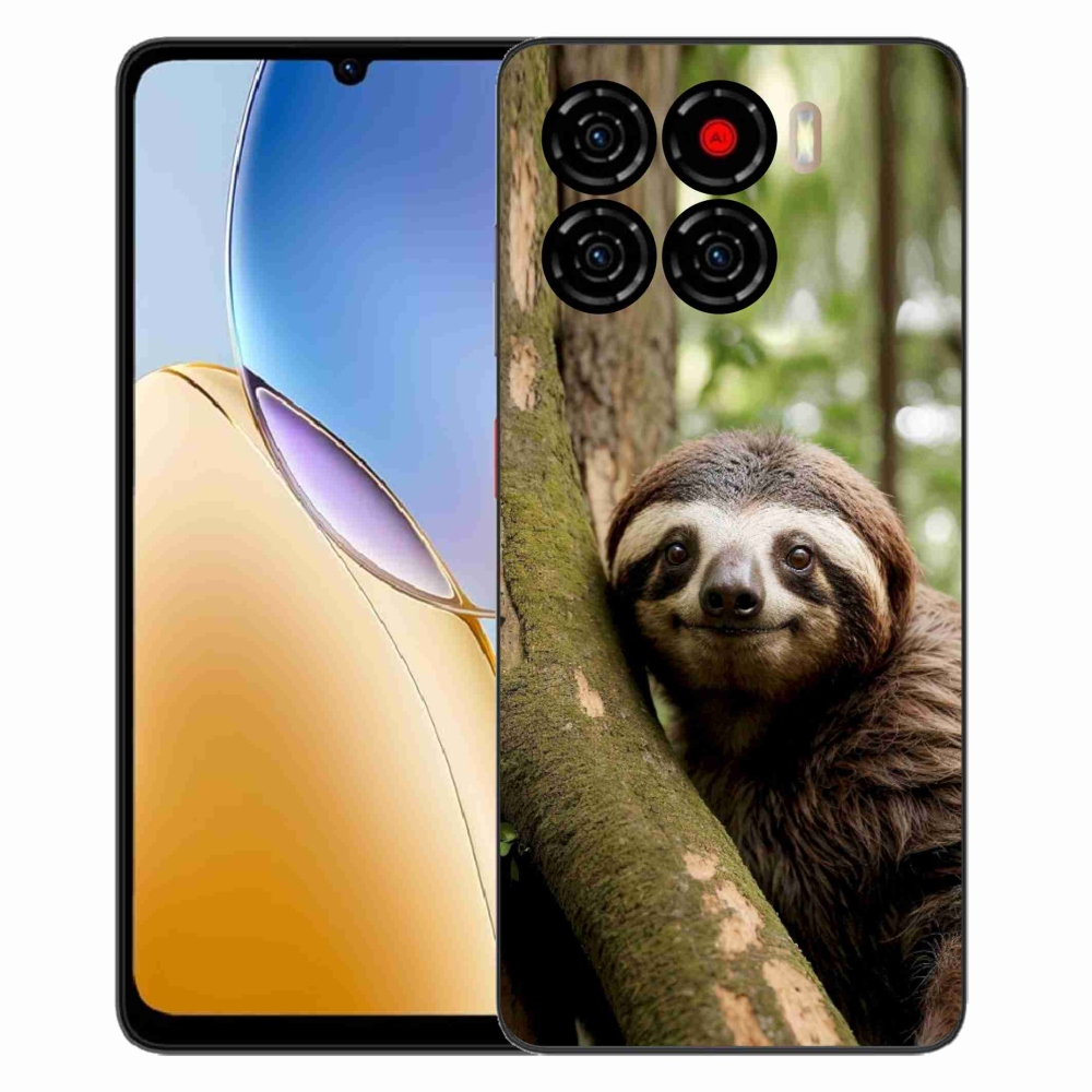 ZTE Blade A56 zselés borító mmCase - mosolygó lajhár