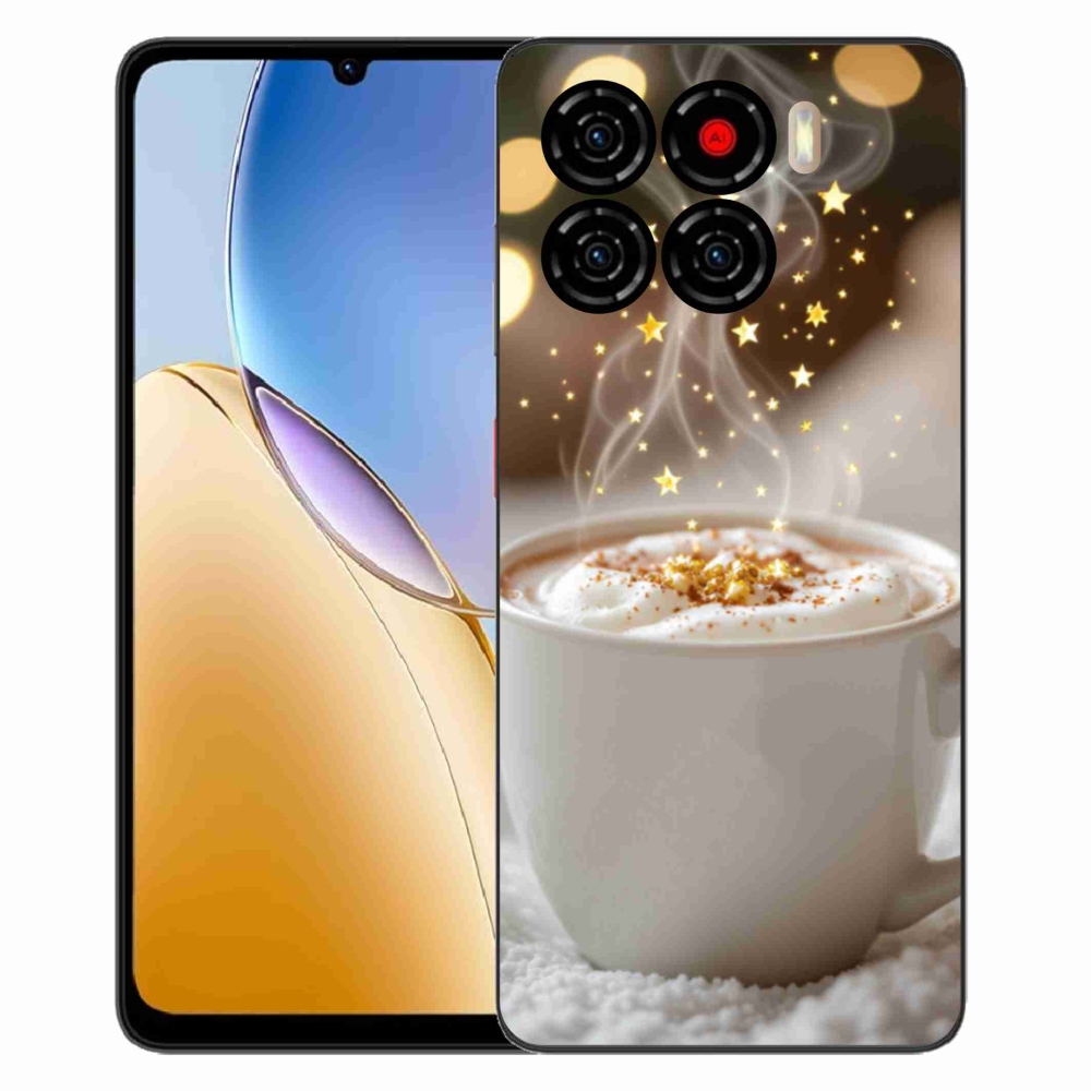ZTE Blade A56 zselés borítás mmCase - karácsonyi forró ital