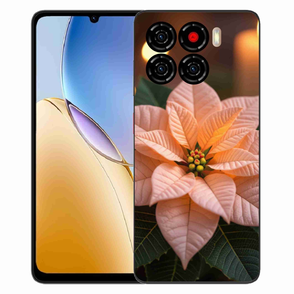ZTE Blade A56 zselés tok mmCase - Karácsonyi csillag