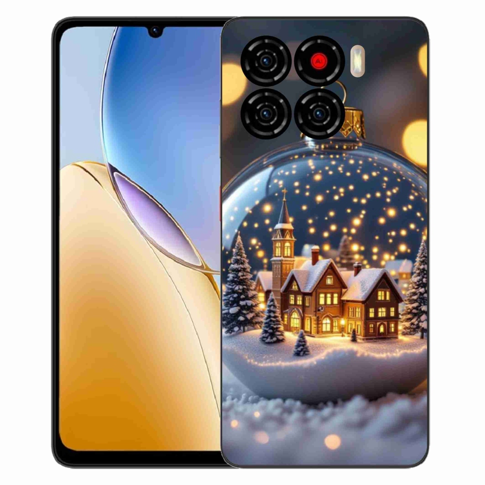 ZTE Blade A56 zselés borítás mmCase - Karácsonyi golyók 4