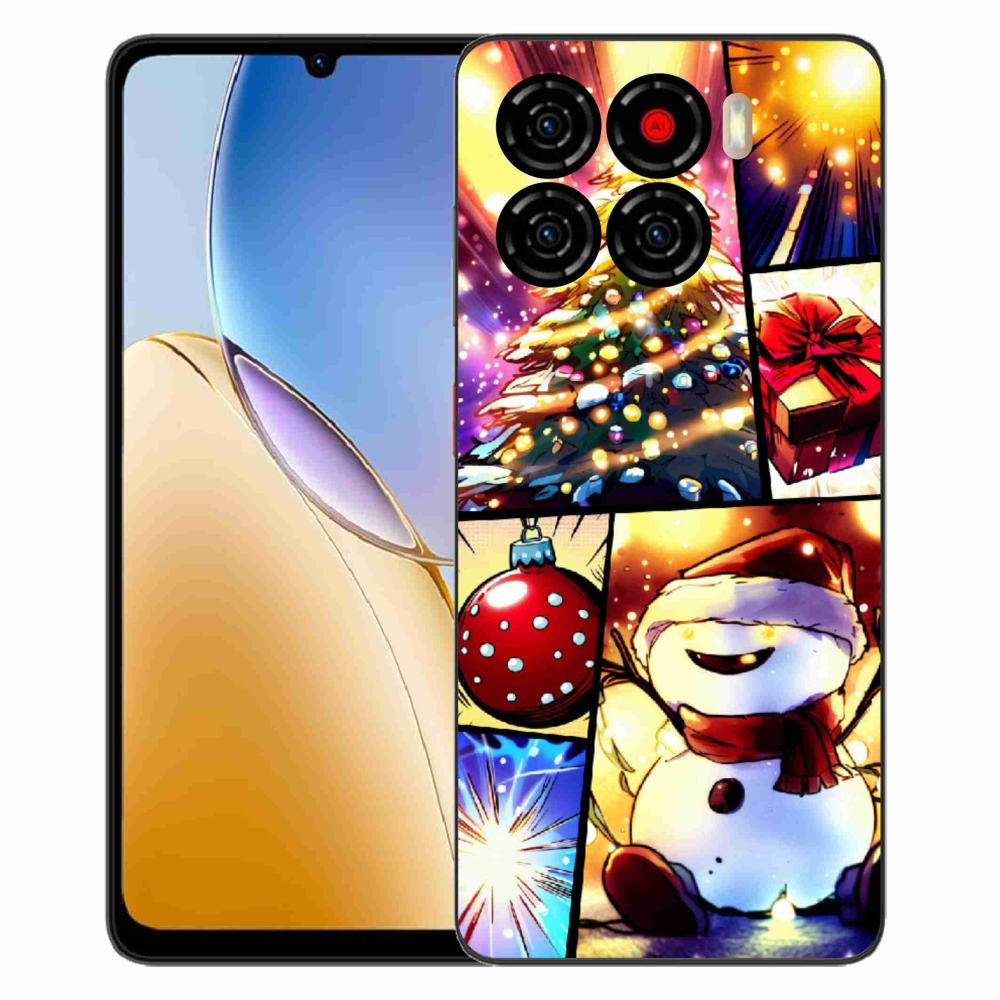 ZTE Blade A56 zselés tok mmCase - Karácsonyi motívumok 1
