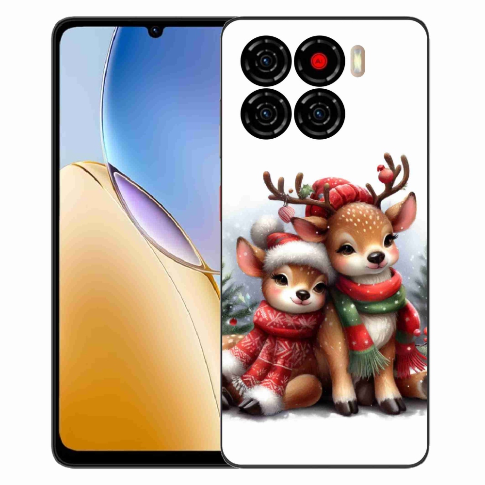 ZTE Blade A56 zselés tok mmCase - Karácsonyi rénszarvas