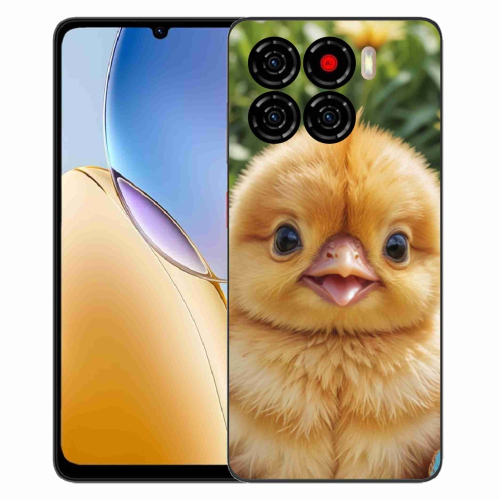 ZTE Blade A56 zselés tok mmCase - boldog csaj