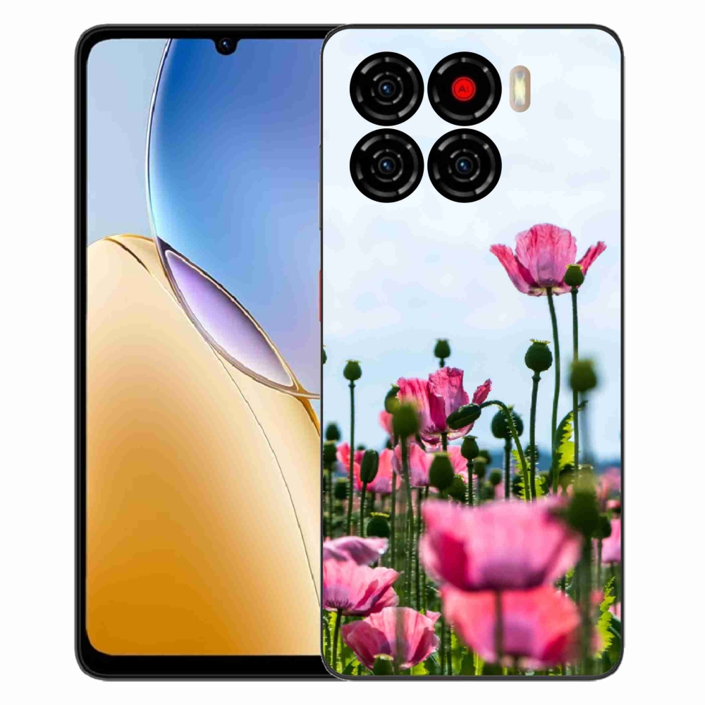 ZTE Blade A56 zselés tok mmCase - mákos színben