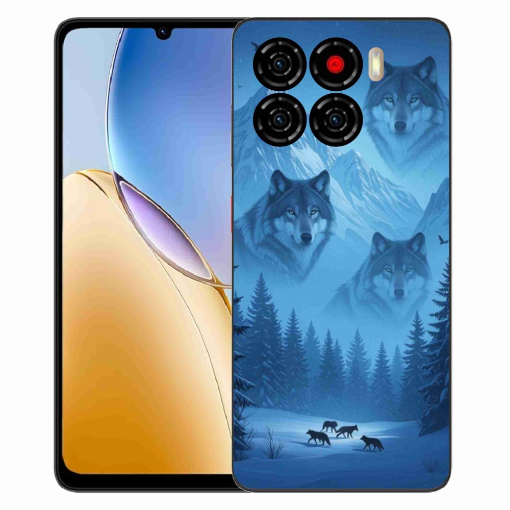 ZTE Blade A56 zselés tok mmCase - farkas csomag