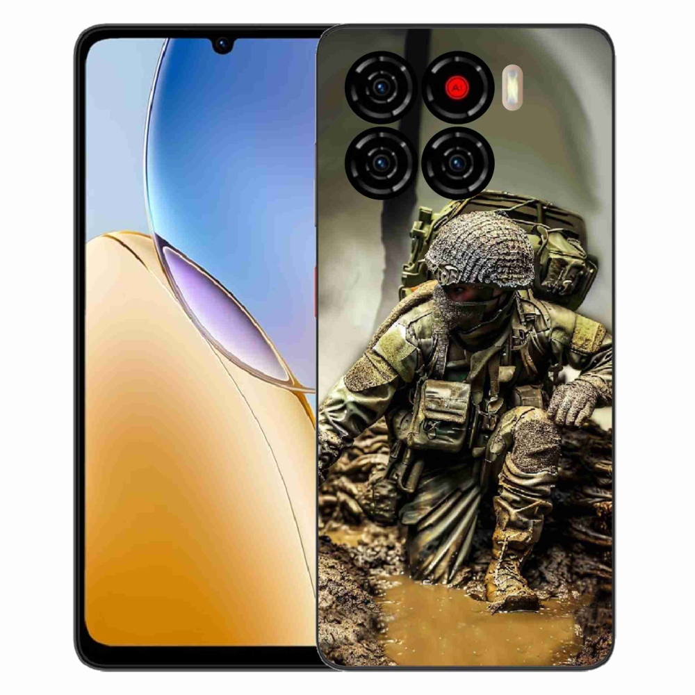 ZTE Blade A56 zselés tok mmCase - katona