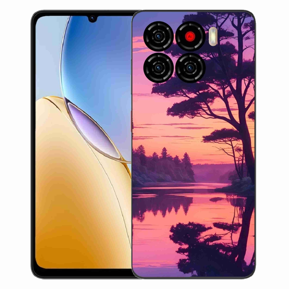 ZTE Blade A56 zselés tok mmCase - naplemente a tó felett