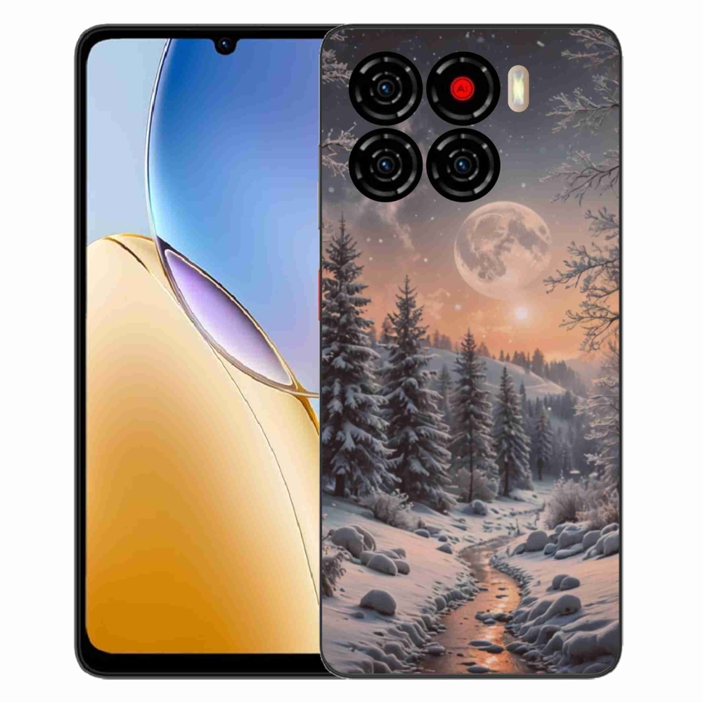 ZTE Blade A56 zselés tok mmCase - téli táj 2