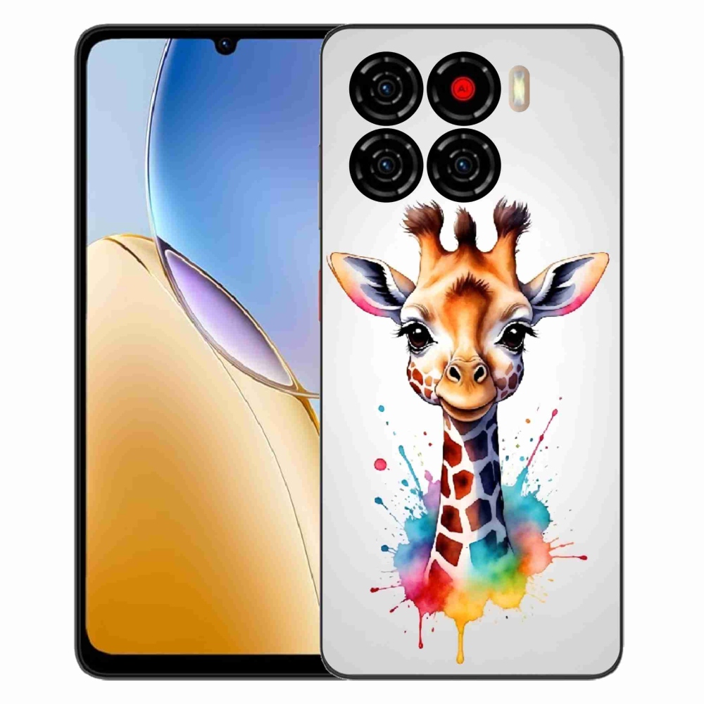 ZTE Blade A56 zselés tok mmCase - zsiráf 1
