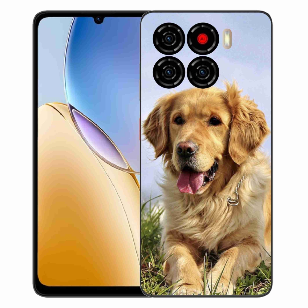 ZTE Blade A56 zselés tok mmCase - arany retriever