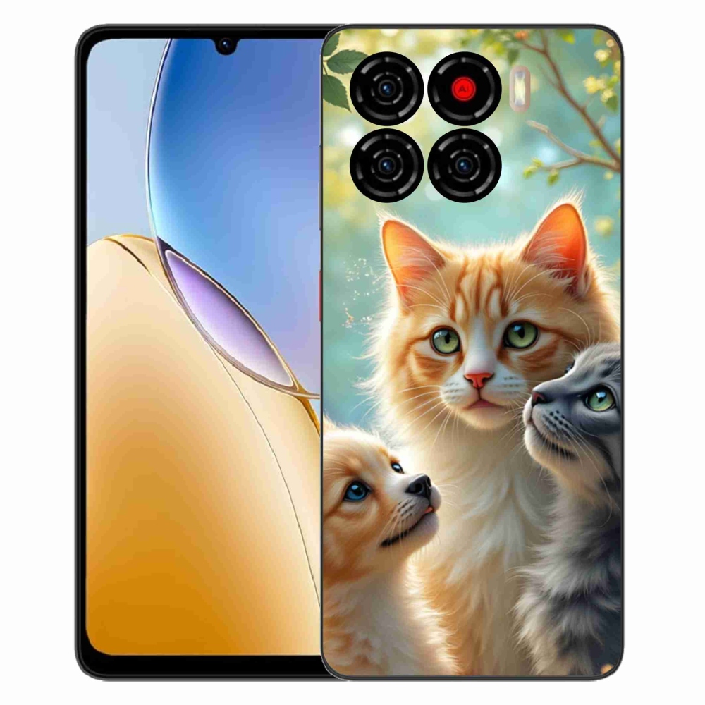 ZTE Blade A56 zselés tok mmCase - állati barátság 2