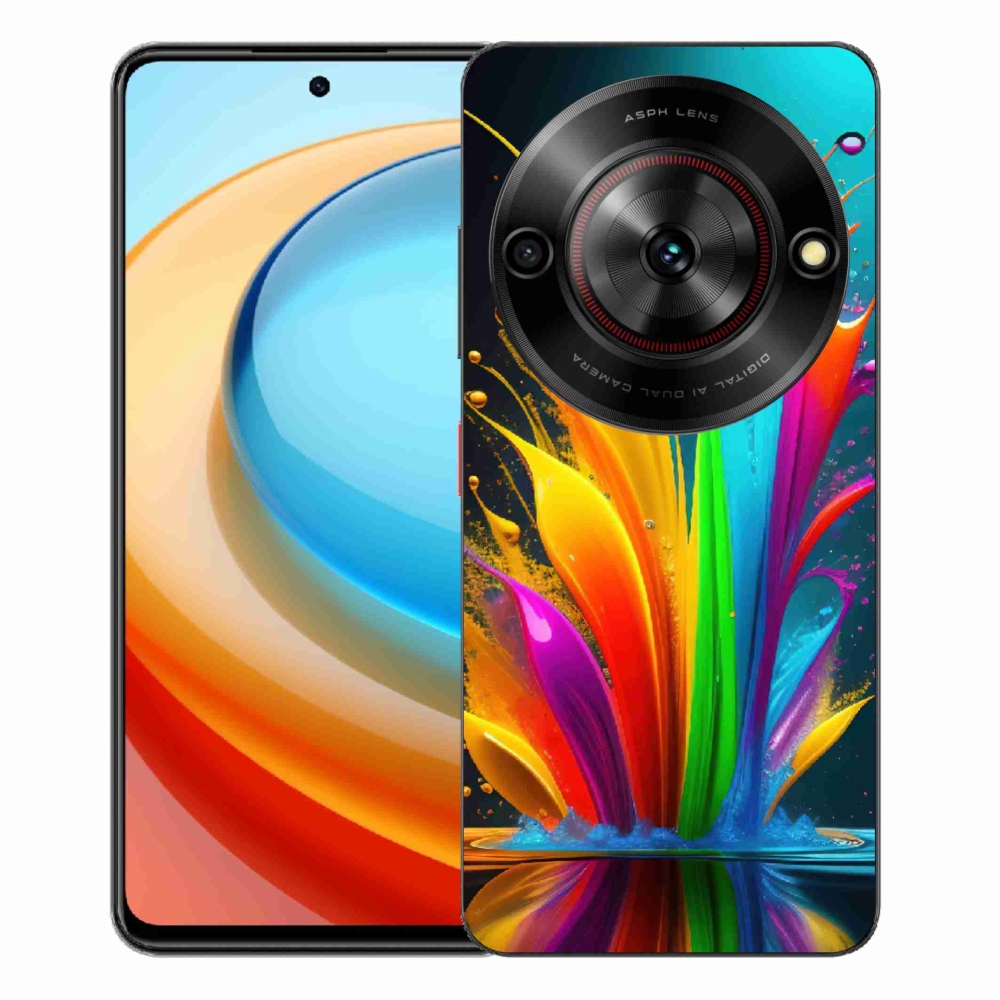 ZTE Blade A75 zselés tok mmCase - absztrakt motívum 1