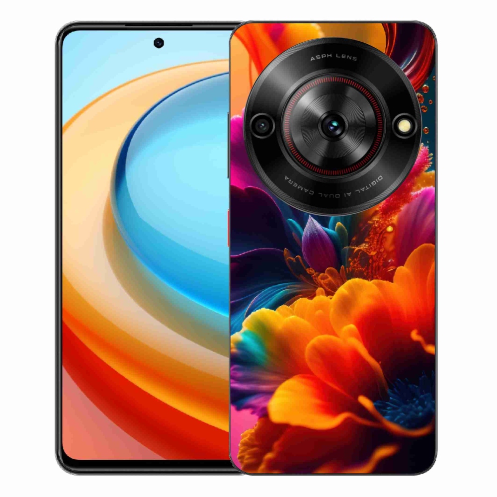 ZTE Blade A75 zselés tok mmCase - absztrakt motívum 2