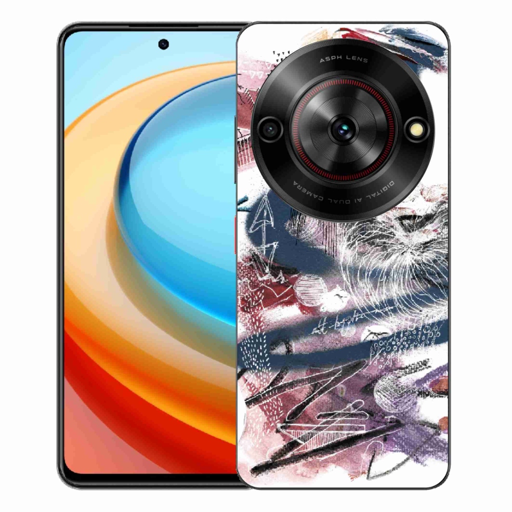 ZTE Blade A75 zselés tok mmCase - absztrakt motívum 28