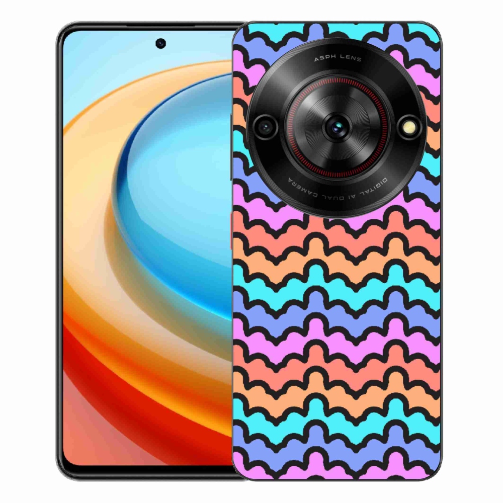 ZTE Blade A75 zselés tok mmCase - absztrakt motívum 30