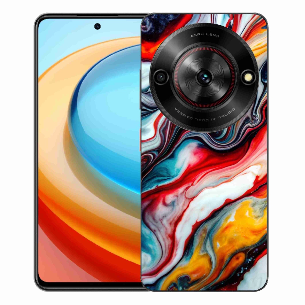 ZTE Blade A75 zselés tok mmCase - absztrakt motívum 35