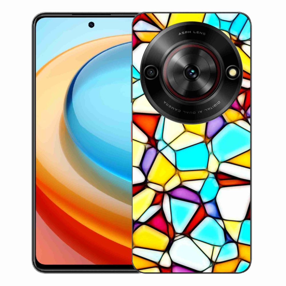 ZTE Blade A75 zselés tok mmCase - absztrakt motívum 40