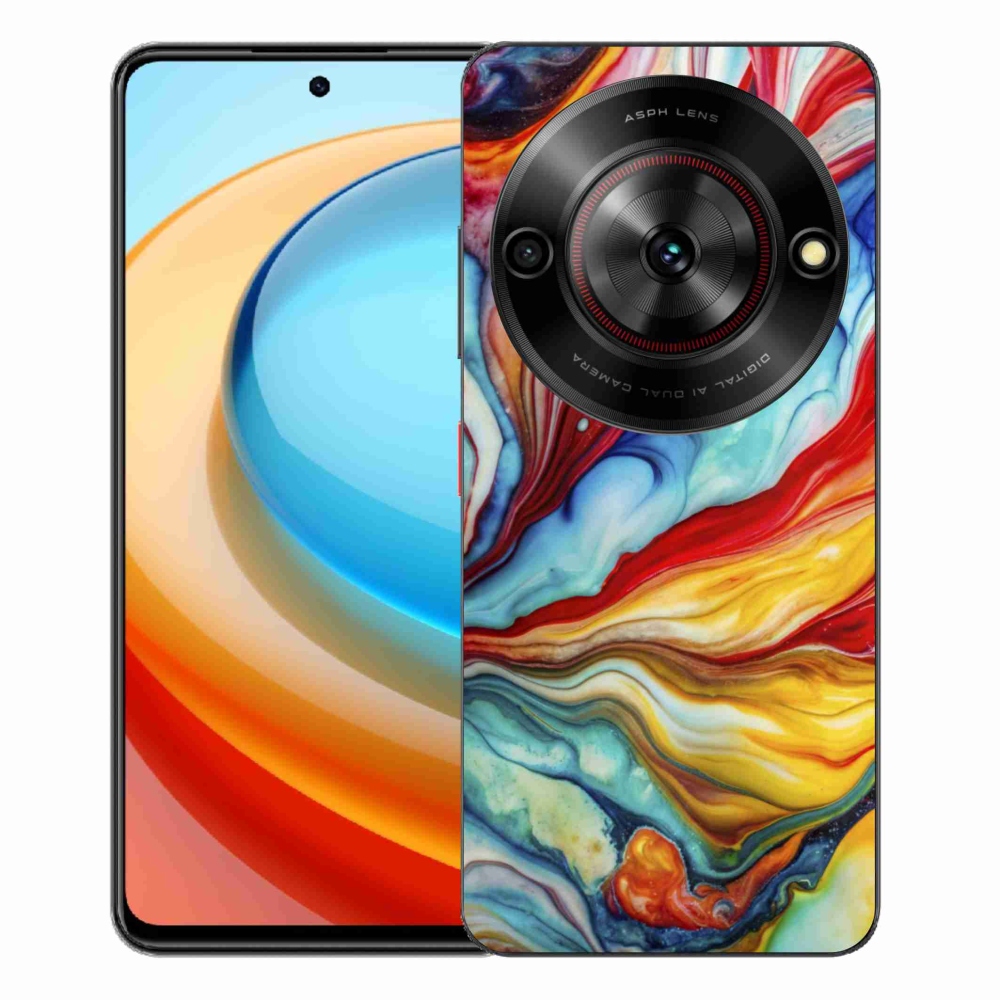 ZTE Blade A75 zselés tok mmCase - absztrakt motívum 58