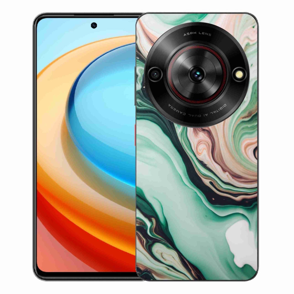 ZTE Blade A75 zselés tok mmCase - absztrakt motívum 62